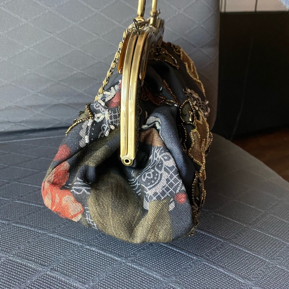 Beautiful Vintage handbag purse clutch - Picture 6 of 9